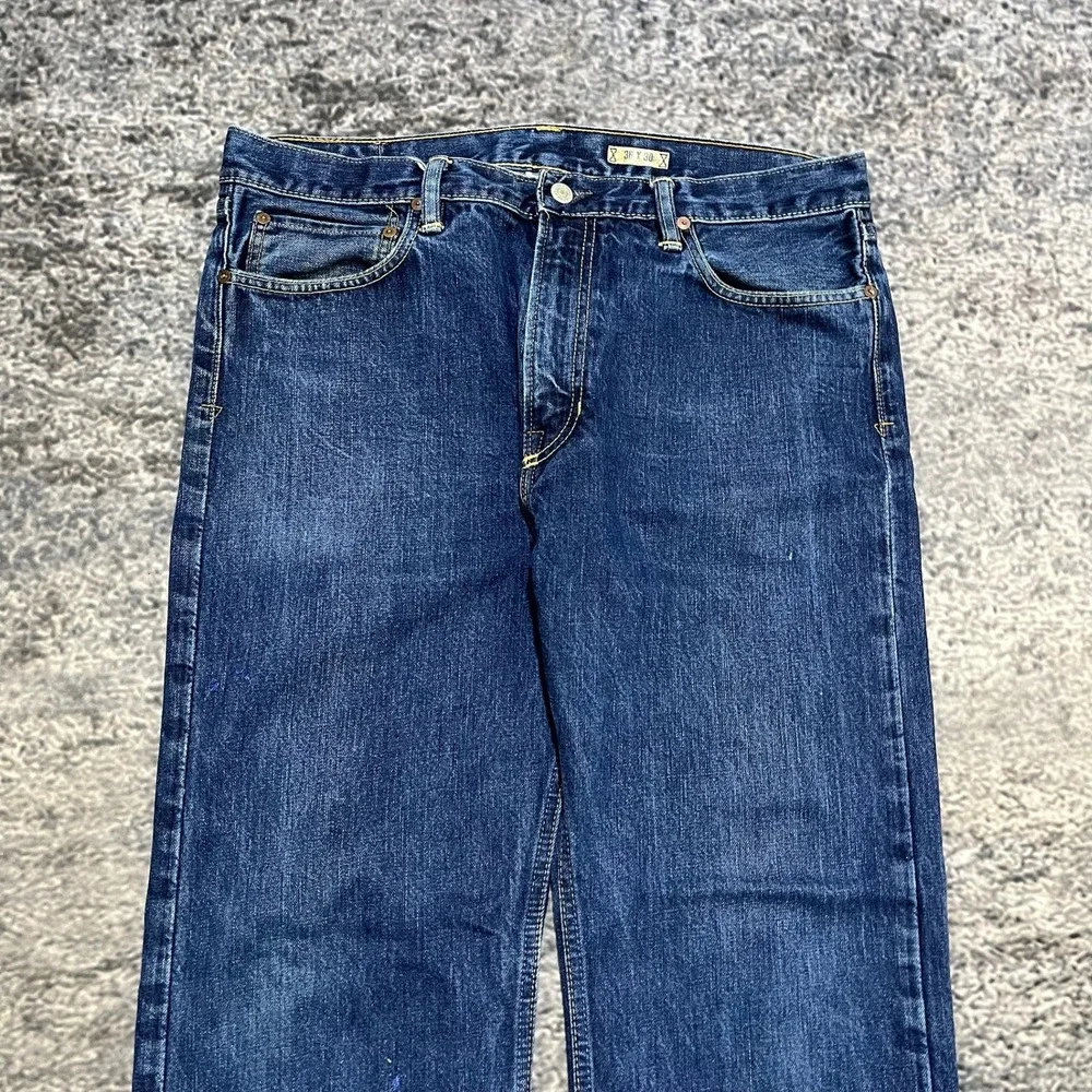 Vintage Polo Ralph Lauren Jeans Mens‎ 36x29 Blue Straight Denim Preppy 2000s